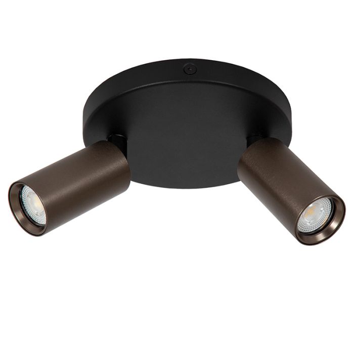 Bruine plafondspot modern, Ritmo