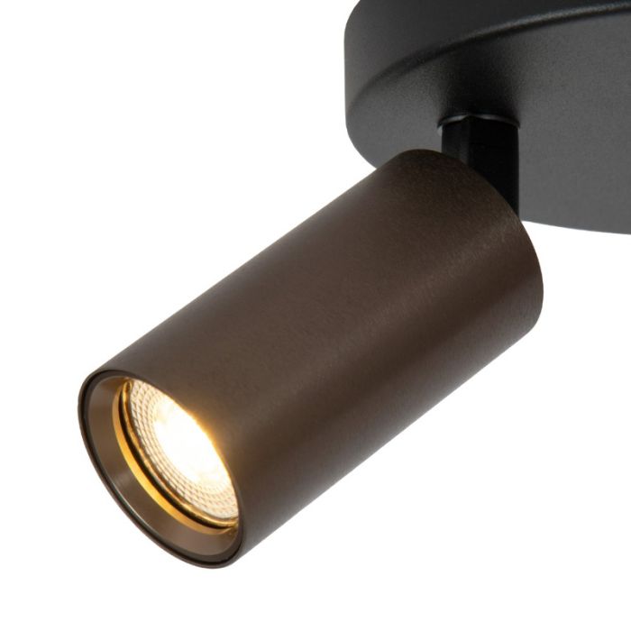 Bruine plafondspot modern, Ritmo