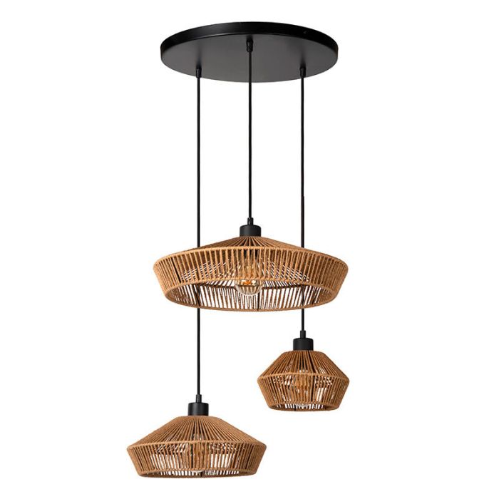 Rotan hanglamp hout, Yunkai