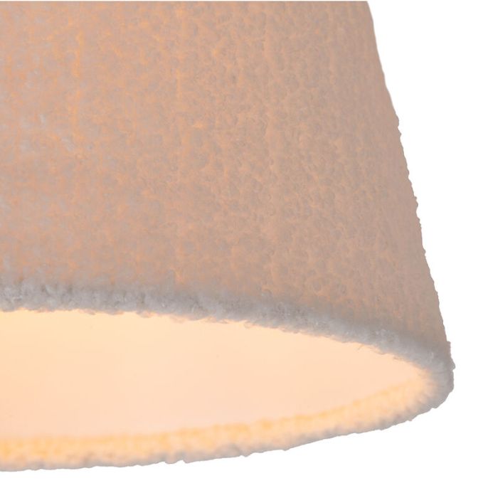 Beige hanglamp vintage, Woolly
