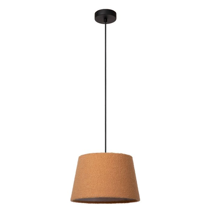 Gele hanglamp vintage, Woolly