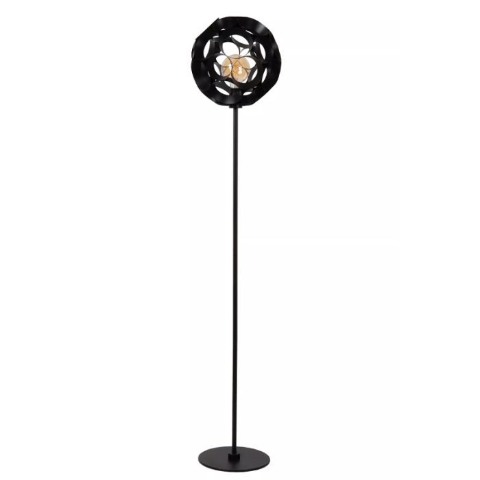 Zwarte vloerlamp modern, Hannelore