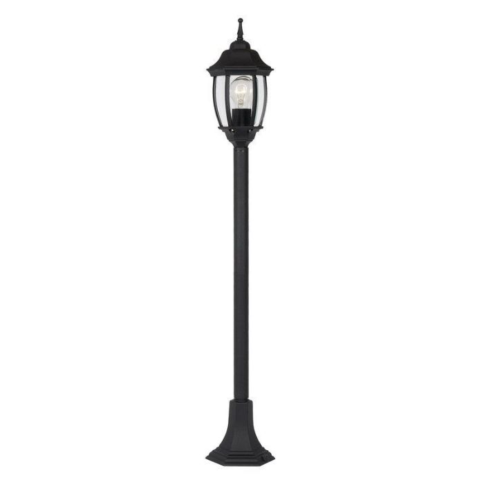 Zwarte buitenlamp Tireno - Klassieke uitstraling