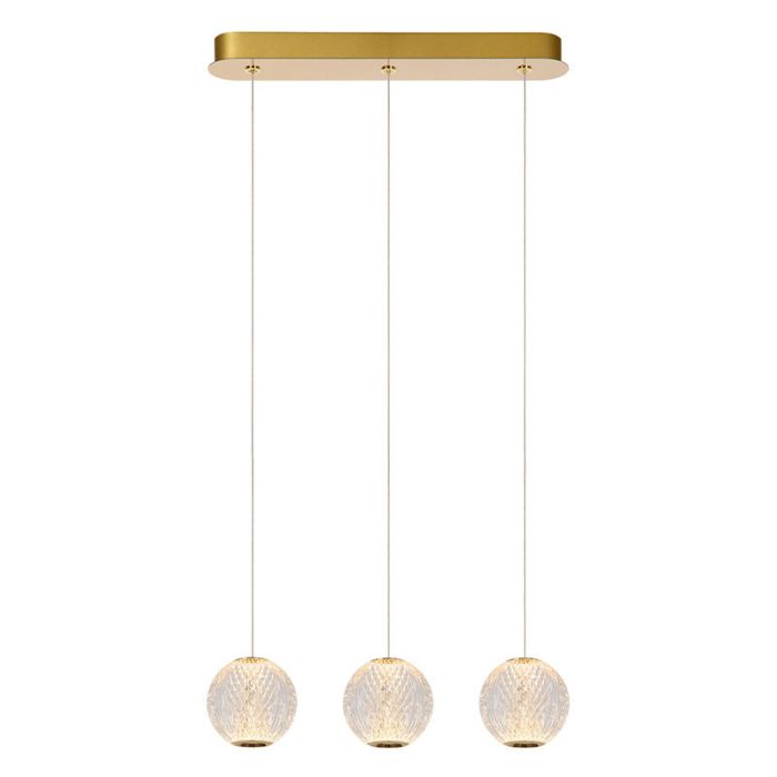 Gouden hanglamp design, Cintra, 4,7W, 2700K LED
