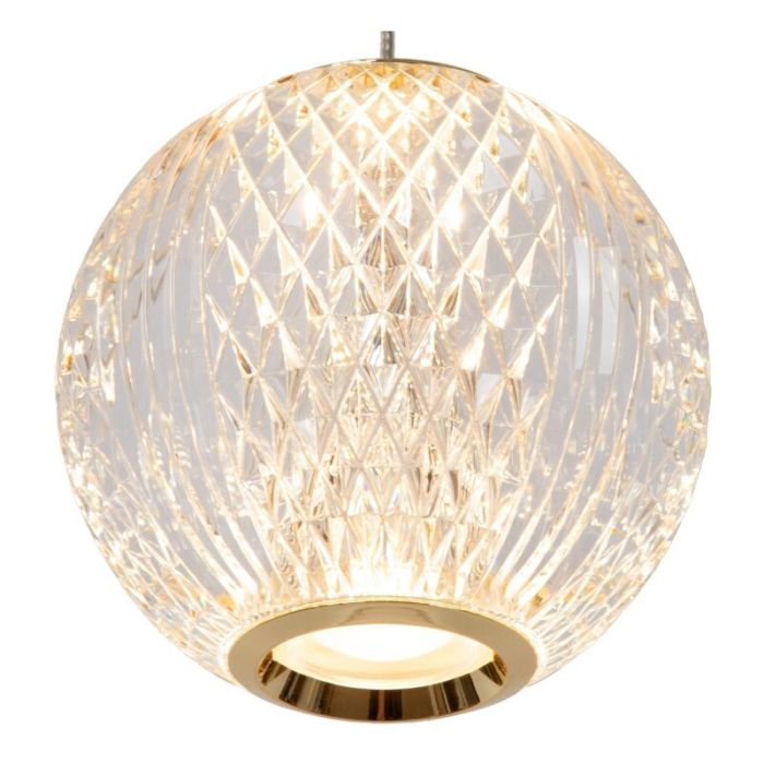 Gouden hanglamp design, Cintra, 4,7W, 2700K LED