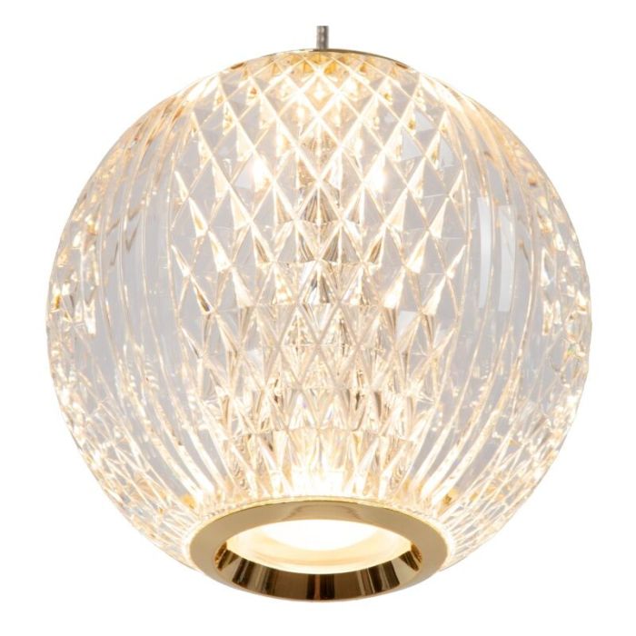 Gouden hanglamp design, Cintra, 4,7W, 2700K LED