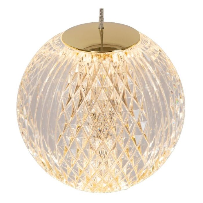 Gouden hanglamp design, Cintra, 4,7W, 2700K LED