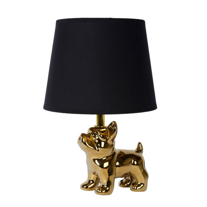 Gouden tafellamp Extravaganza Sir Winston, steen