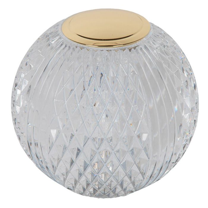 Transparante tafellamp modern, Cintra, 1,5W, 3000K LED, 3-staps dimbaar