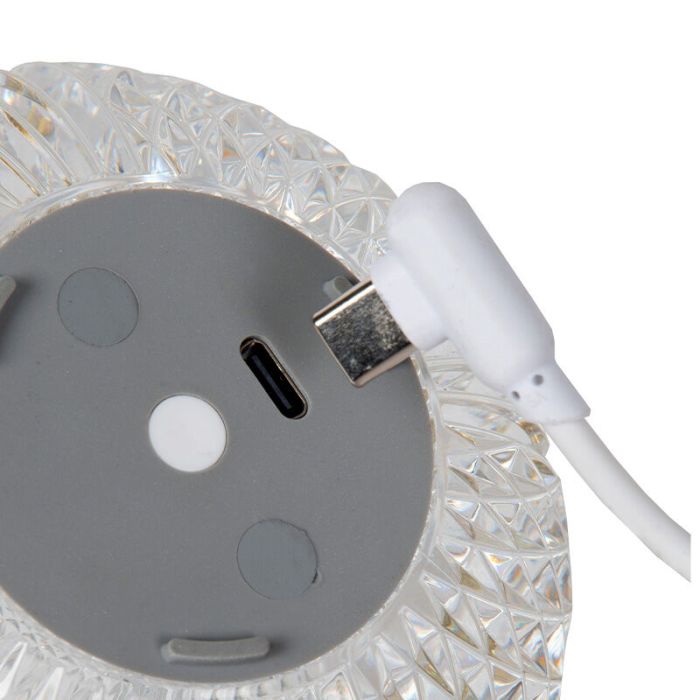 Transparante tafellamp modern, Cintra, 1,5W, 3000K LED, 3-staps dimbaar