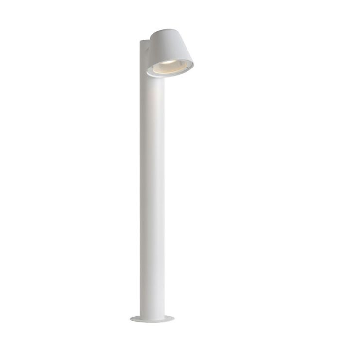 Witte buitenlamp Dingo, aluminium, IP44