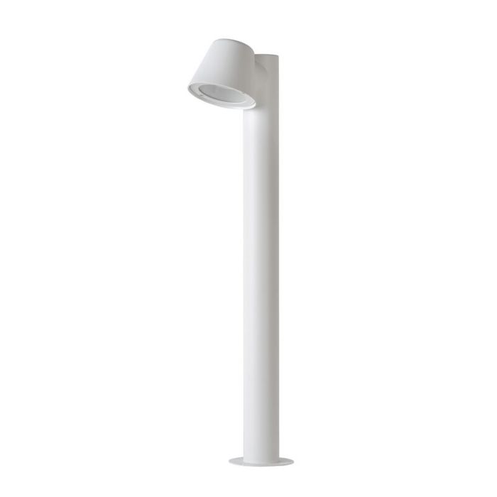 Witte buitenlamp Dingo, aluminium, IP44