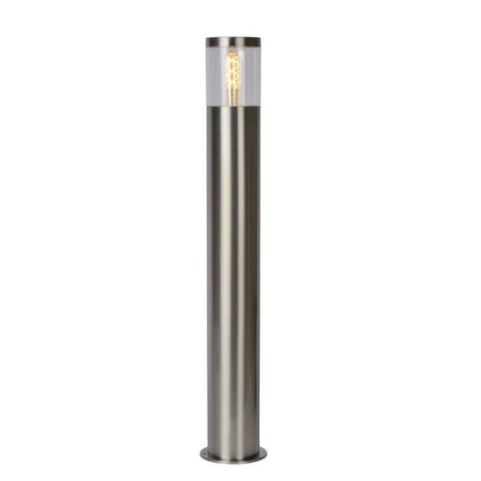 Moderne buitenlamp Fedor, Chroom