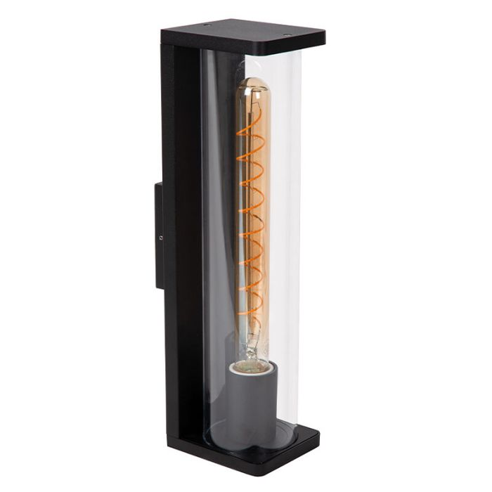Zwarte buitenlamp klassiek, Sligo, IP65