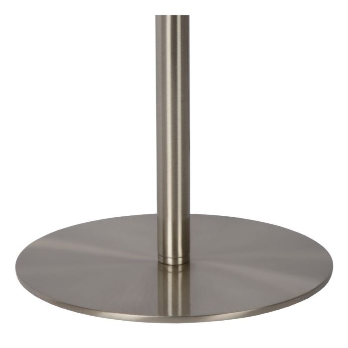 Chromen bureaulamp modern, Anselmo, 9W, 3000K LED, met touchdimmer