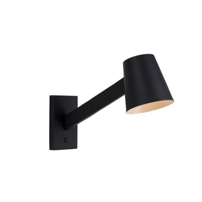 Moderne wandlamp Mizuko, Zwart