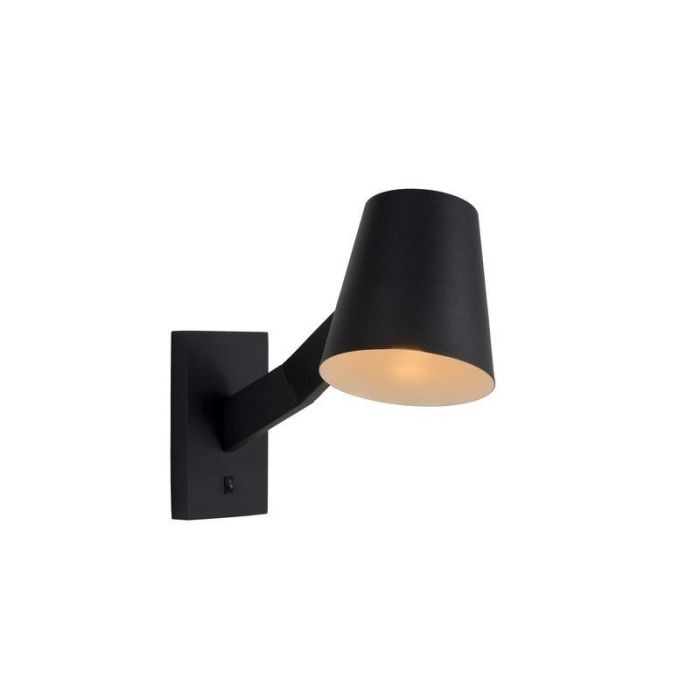 Moderne wandlamp Mizuko, Zwart