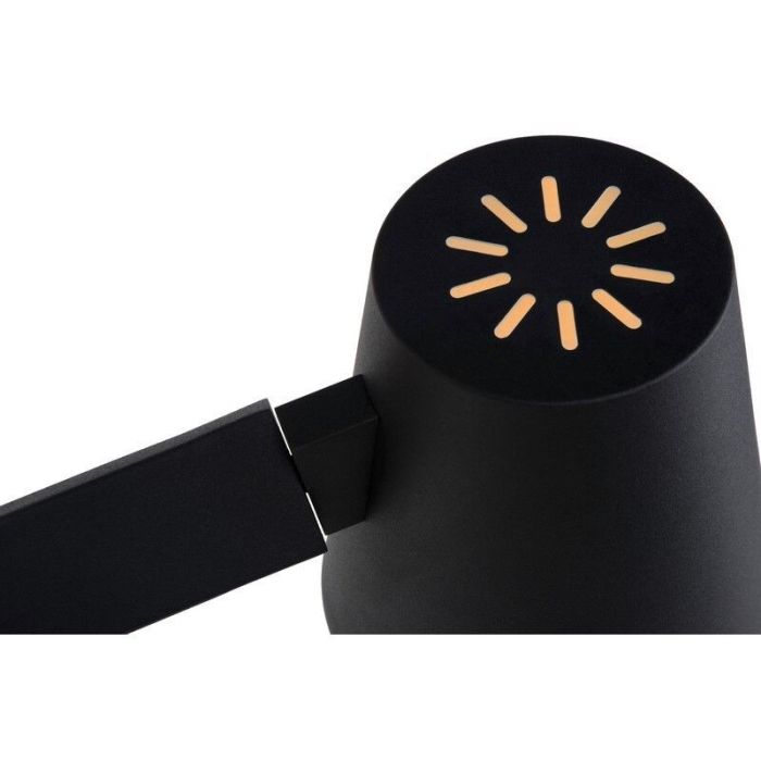 Moderne wandlamp Mizuko, Zwart