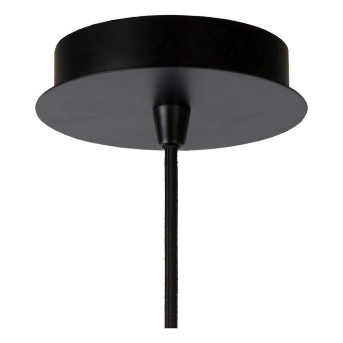 Moderne hanglamp Wolfram, Zwart