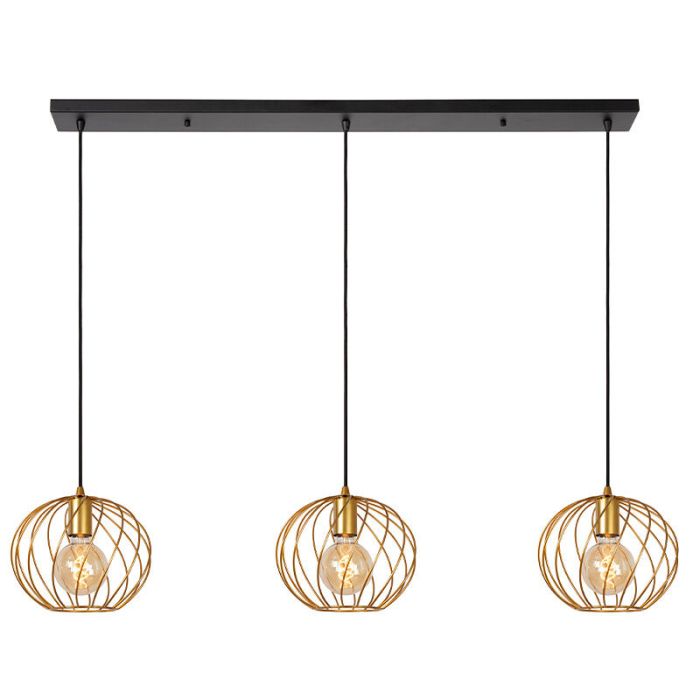 Messing hanglamp klassiek, Danza