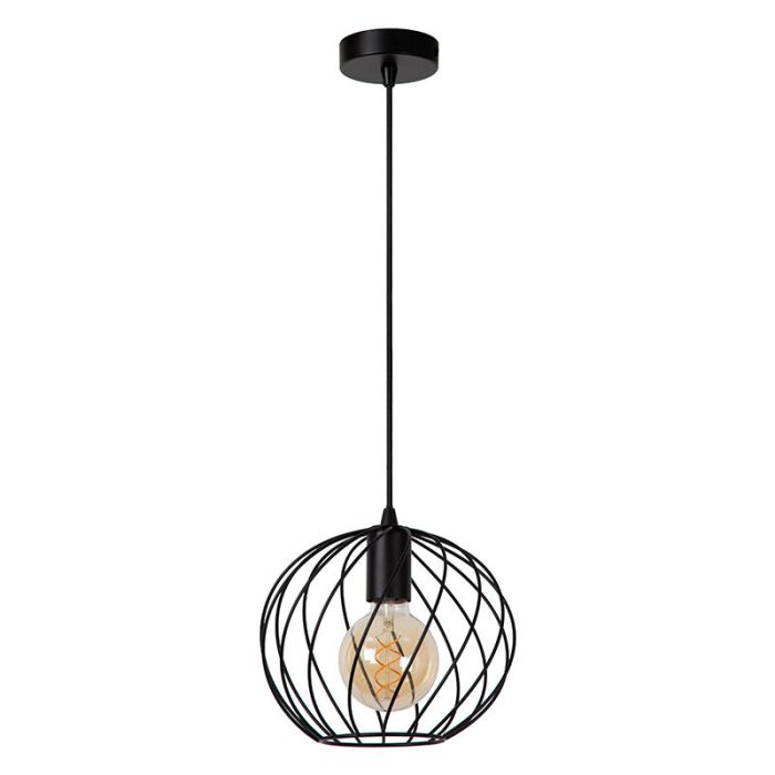 Zwarte hanglamp klassiek, Danza