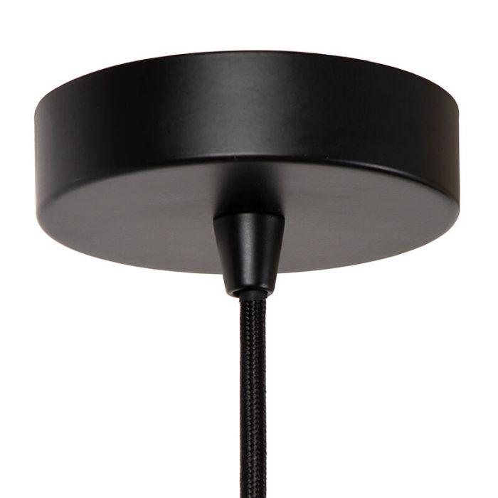 Zwarte hanglamp klassiek, Danza