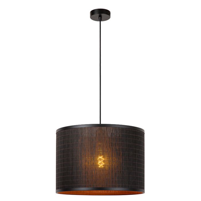 Bamboe hanglamp zwart, Tagalog