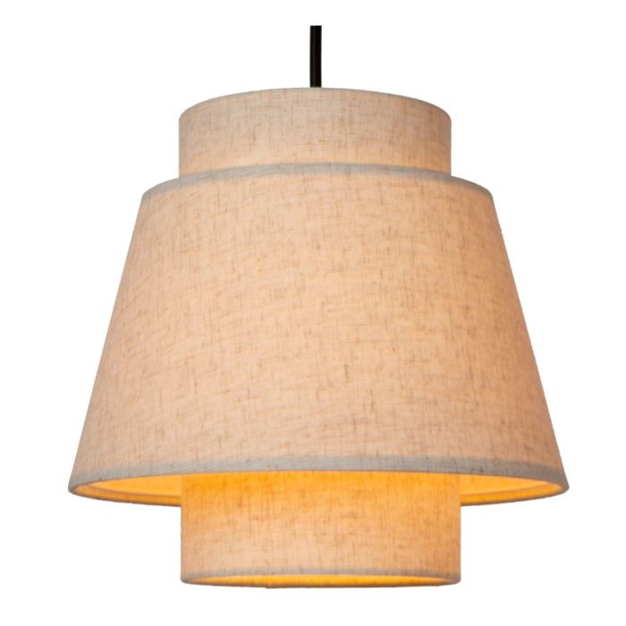 Beige hanglamp landelijk, Tribute