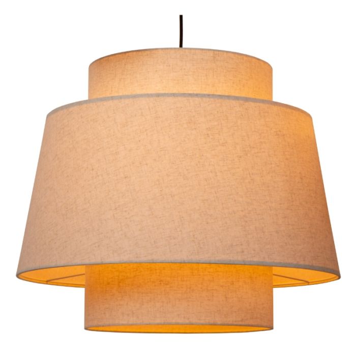Beige hanglamp landelijk, Tribute
