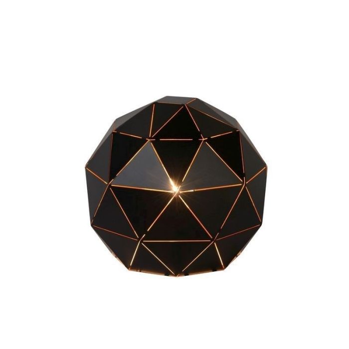 Moderne tafellamp Otona, Zwart