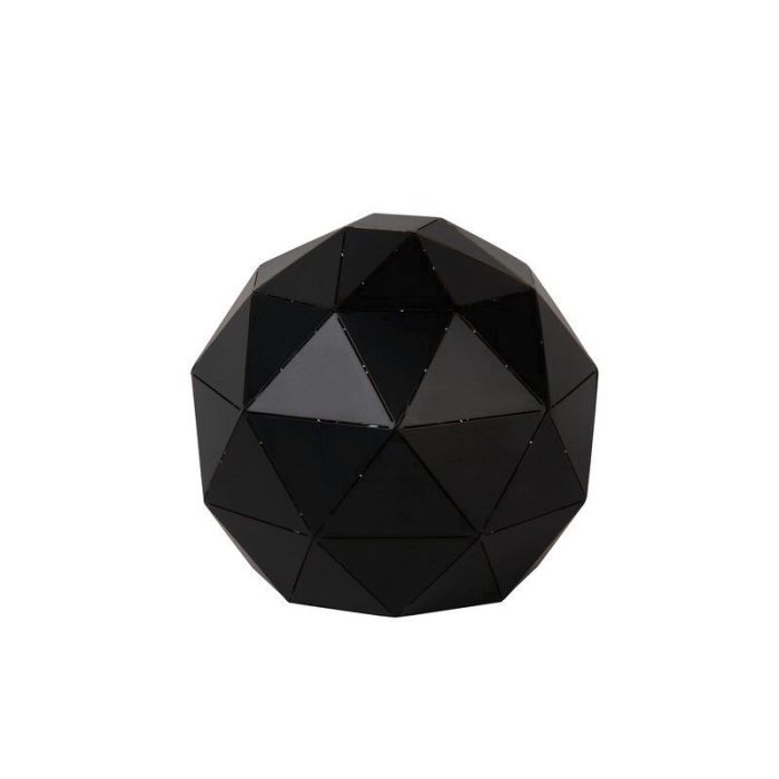 Moderne tafellamp Otona, Zwart
