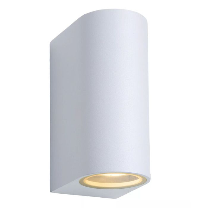 Witte up down wandlamp modern, Zora, IP44