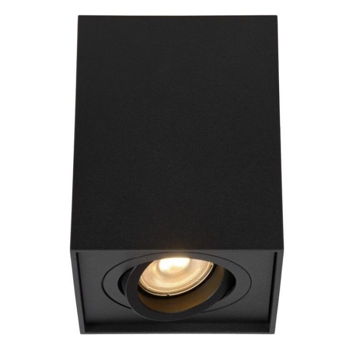 Moderne plafondlamp Tube, Zwart