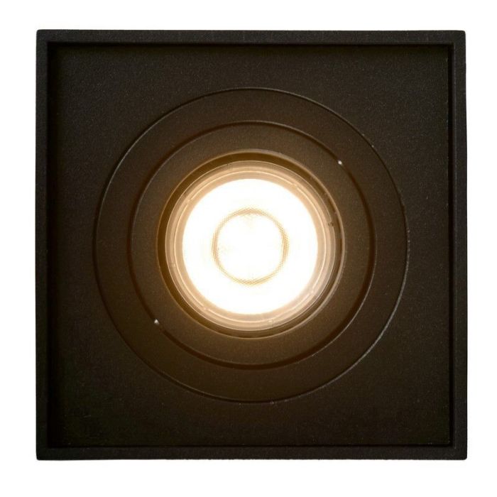 Moderne plafondlamp Tube, Zwart