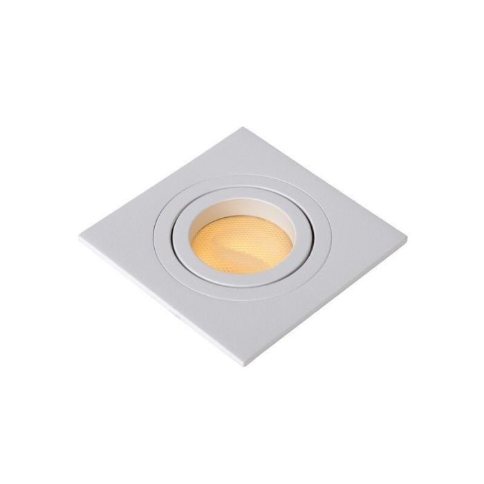 Witte inbouwspot modern, Tube