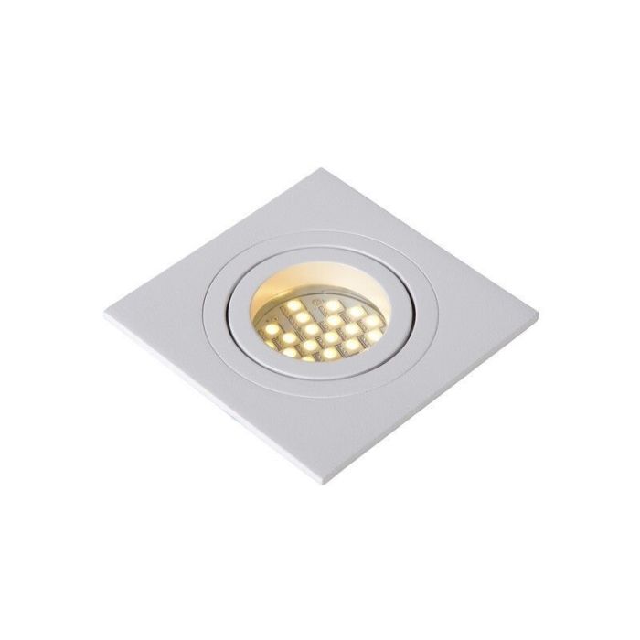 Witte inbouwspot modern, Tube