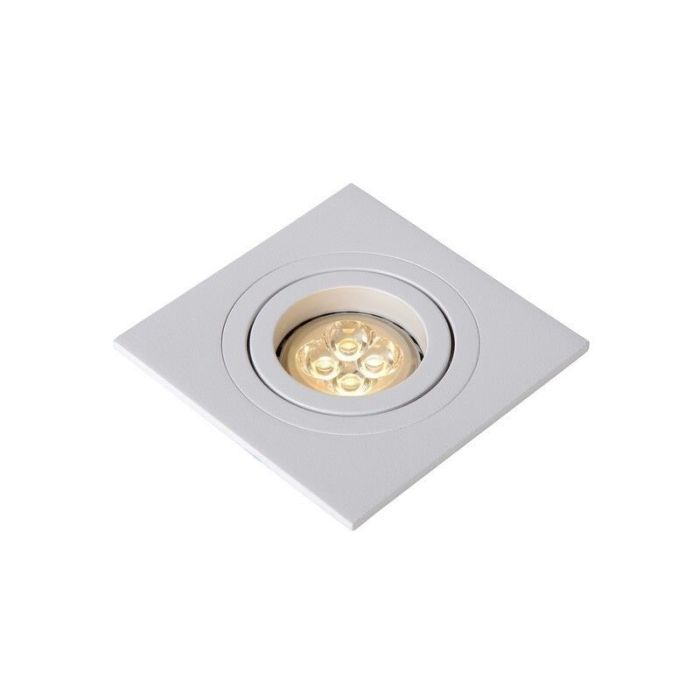 Witte inbouwspot modern, Tube