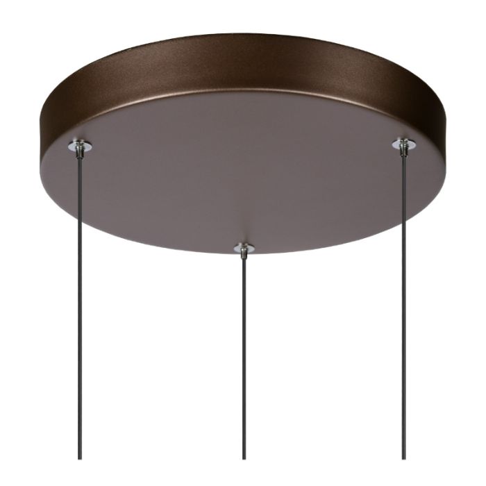 Bruine hanglamp modern, Margary, 4W, 2700K LED