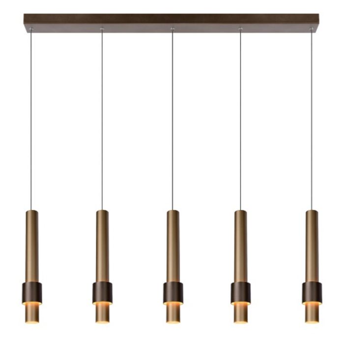 Bruine hanglamp modern, Margary, 4,2W, 2700K LED