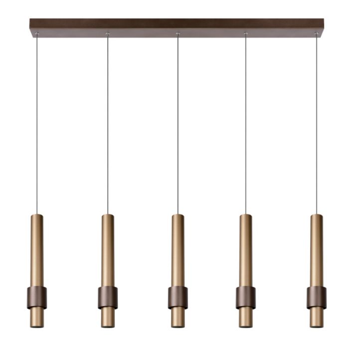 Bruine hanglamp modern, Margary, 4,2W, 2700K LED