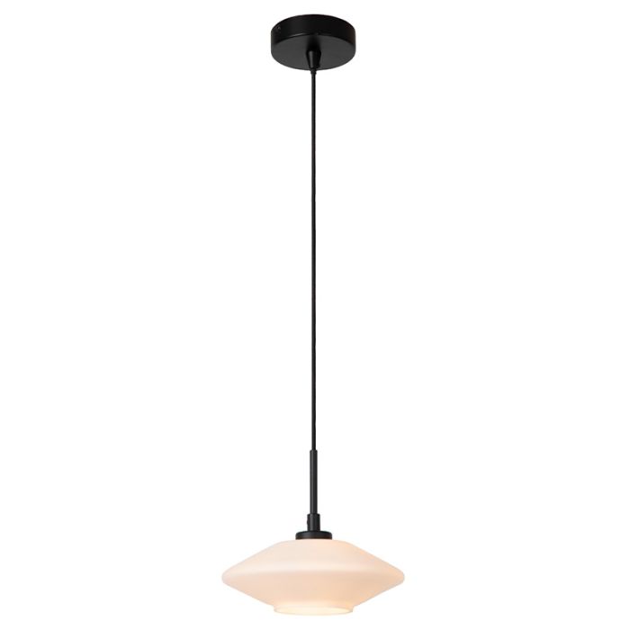 Witte hanglamp modern, Trevor