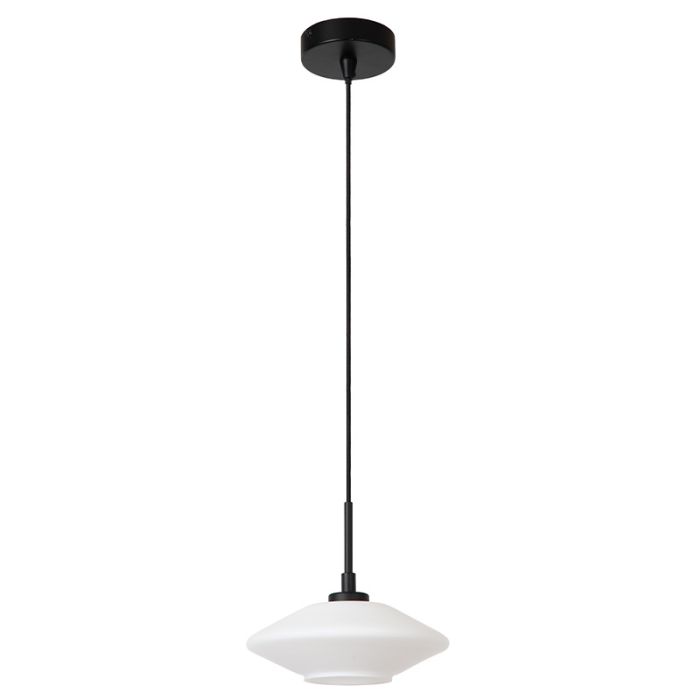 Witte hanglamp modern, Trevor