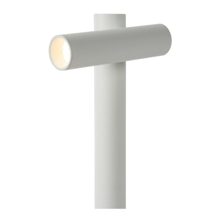 Witte oplaadbare tafellamp modern, Antrim, 2,2W, 2700K LED, IP54, met touchdimmer