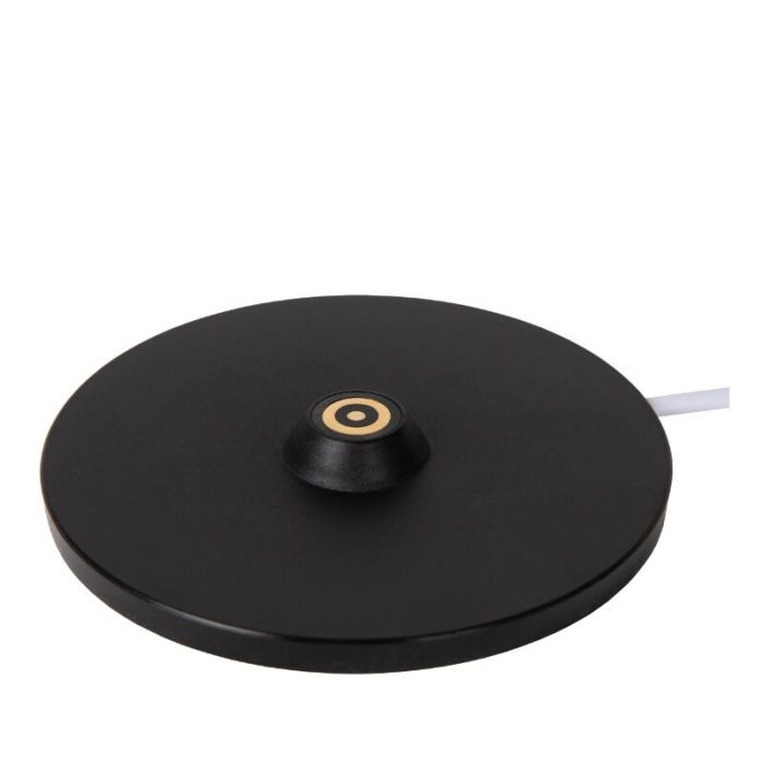 Witte oplaadbare buiten tafellamp modern, Renee, 2,2W, 2700K LED, IP54, met touchdimmer