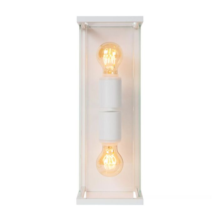 Witte buitenlamp modern, Claire, IP54