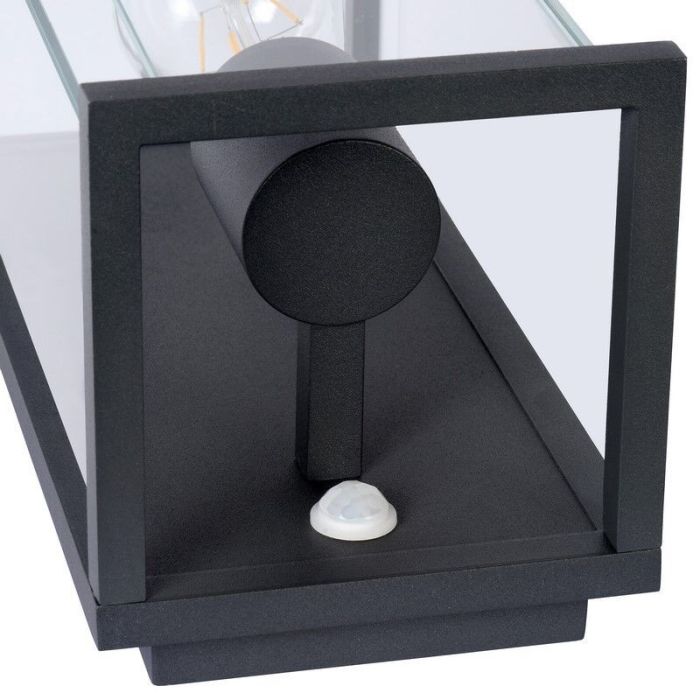 Antraciete buiten wandlamp met bewegingssensor modern, Claire, IP54