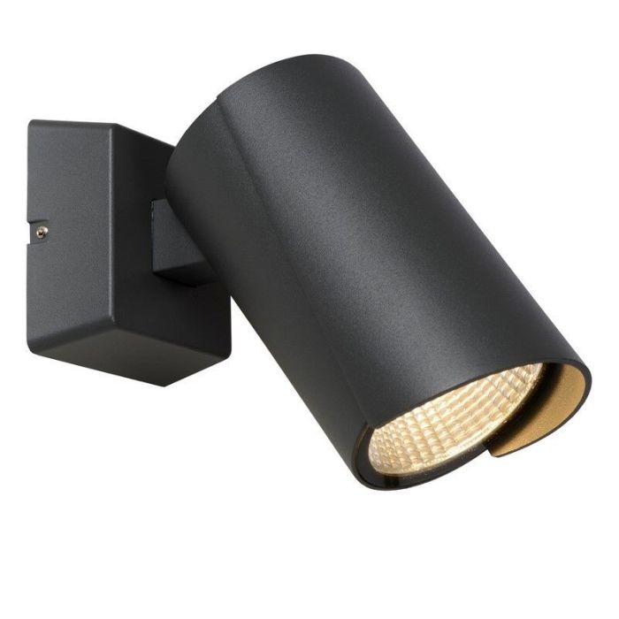 Antraciete buitenlamp modern, Manal, 12W, 3000K LED, IP65