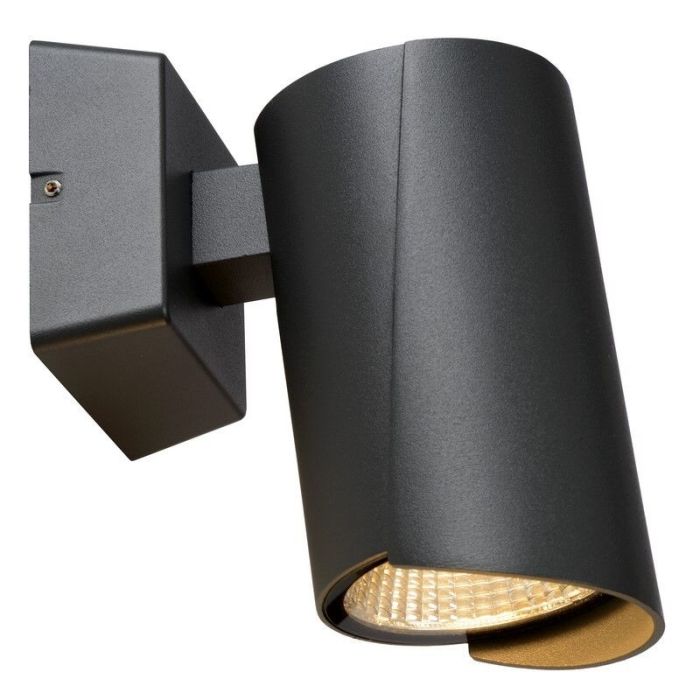Antraciete buitenlamp modern, Manal, 12W, 3000K LED, IP65