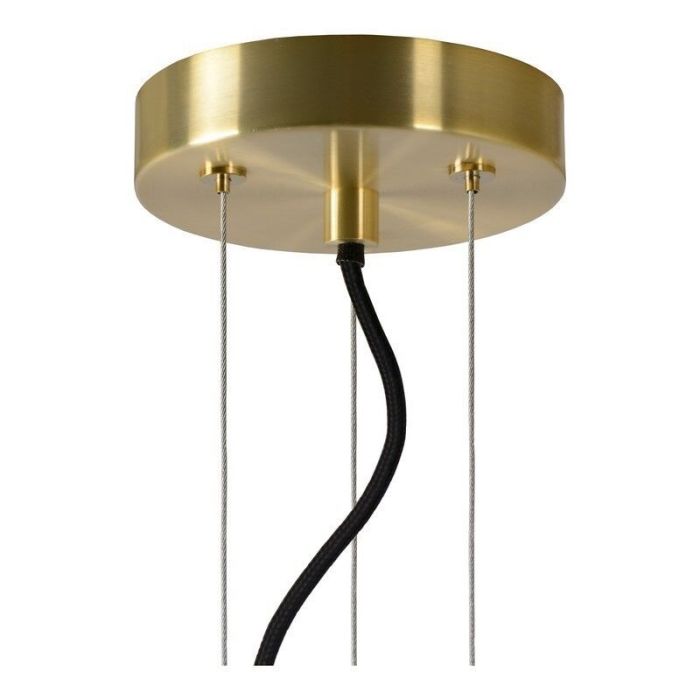 Amberkleurige hanglamp modern, Florien