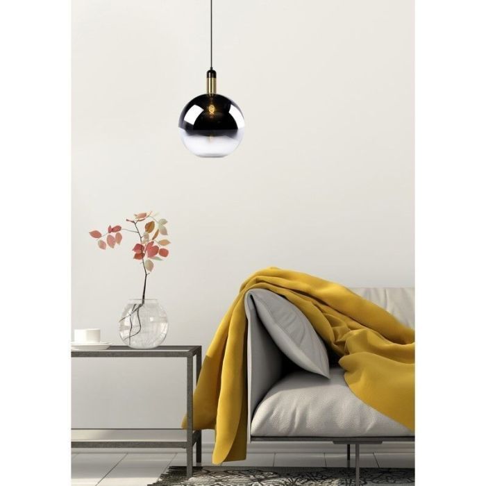Vintage hanglamp Julius, Glas